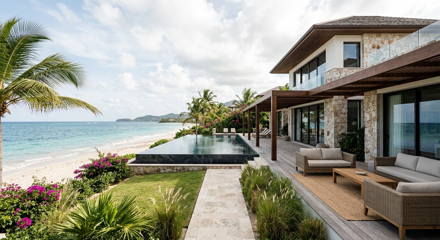 Overseas vacation rental property